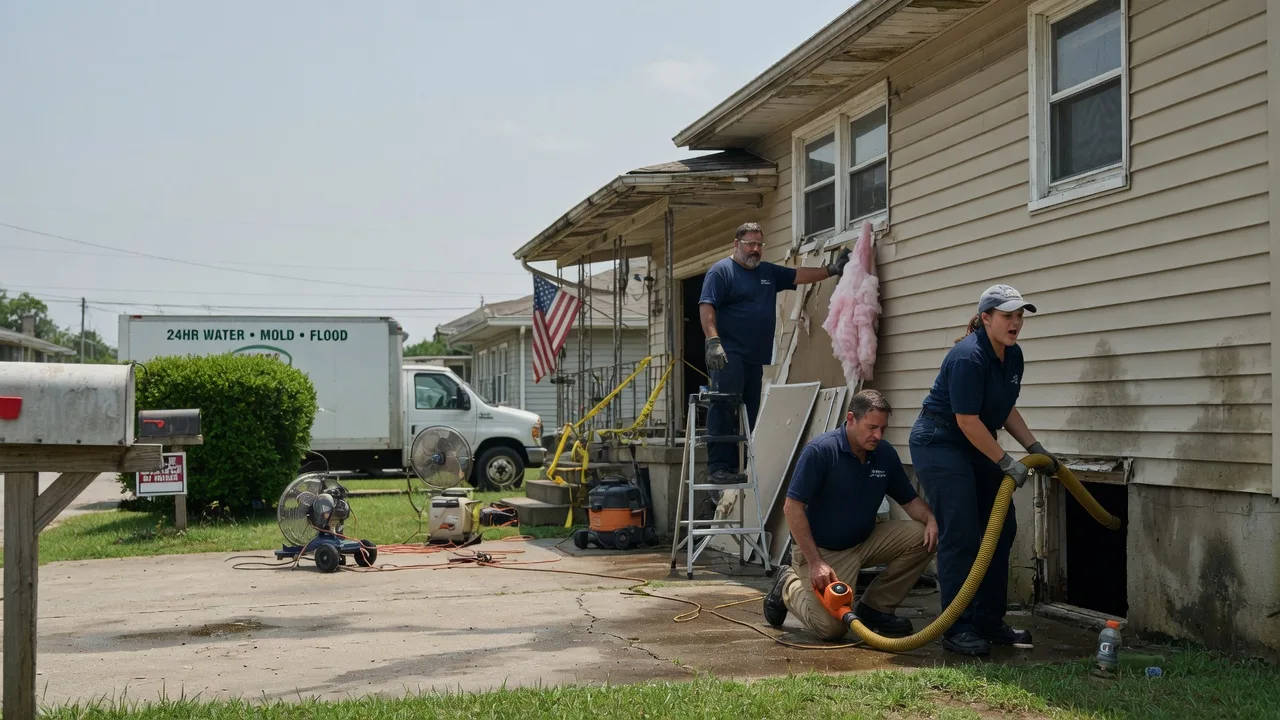 Water Damage Repair in Hartman, AR near me